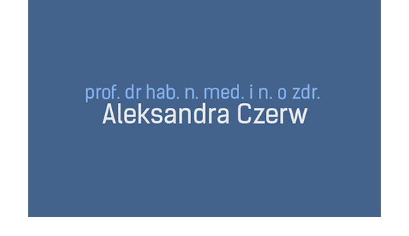 prof. Aleksandra Czerw