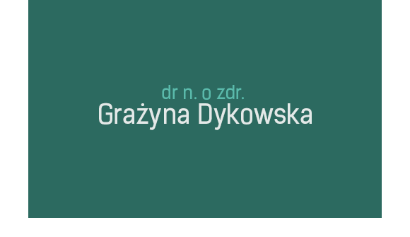 dr Grażyna Dykowska