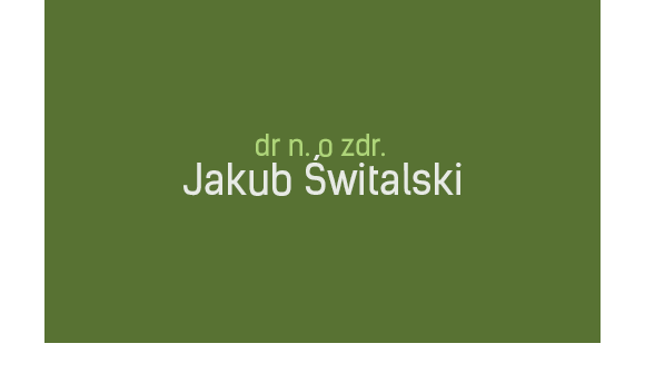 dr Jakub Świtalski